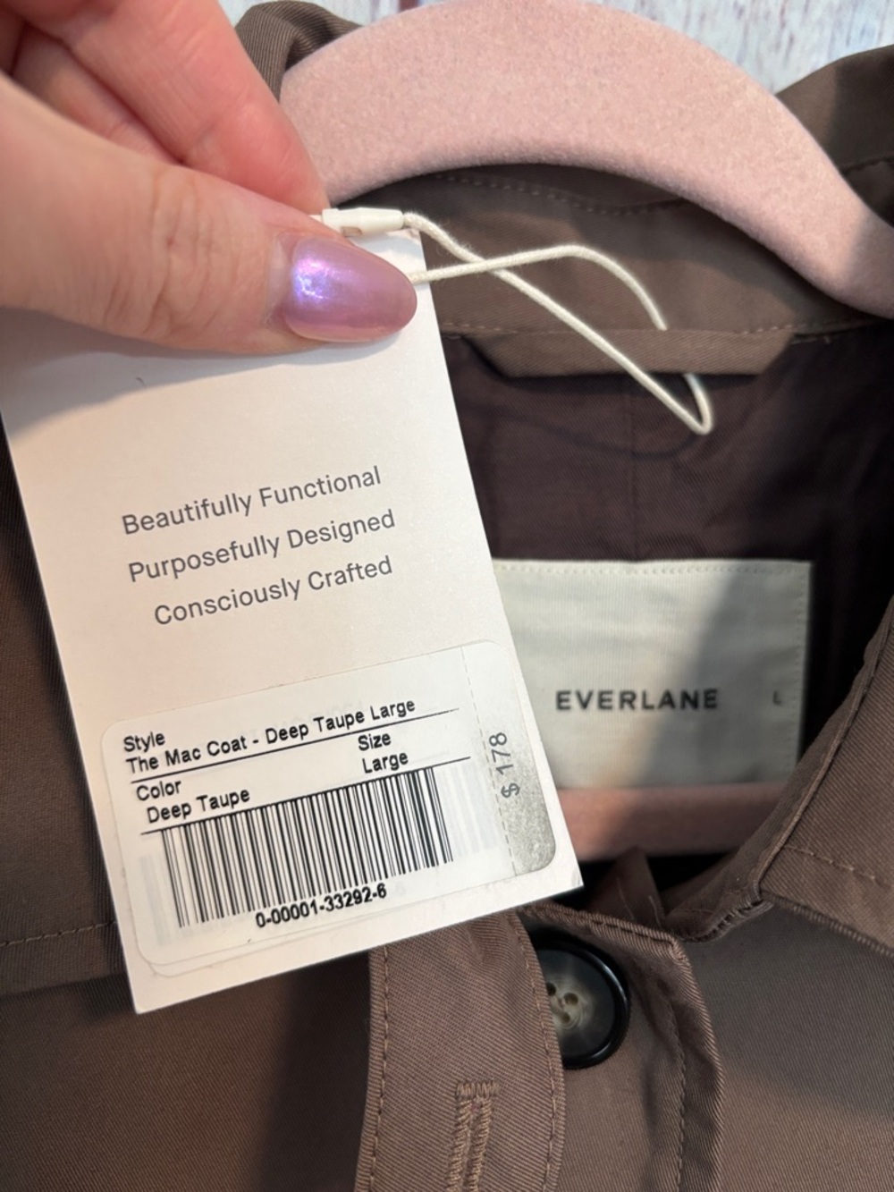 NWT Everlane The Mac Coat - Picture 16 of 16